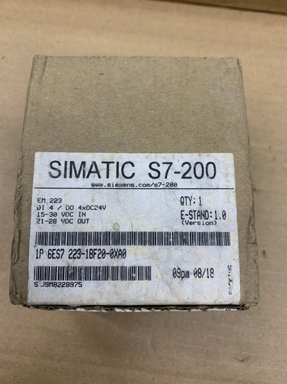 Siemens 6ES7223-1BF20-0XA0 Control PLC Module
