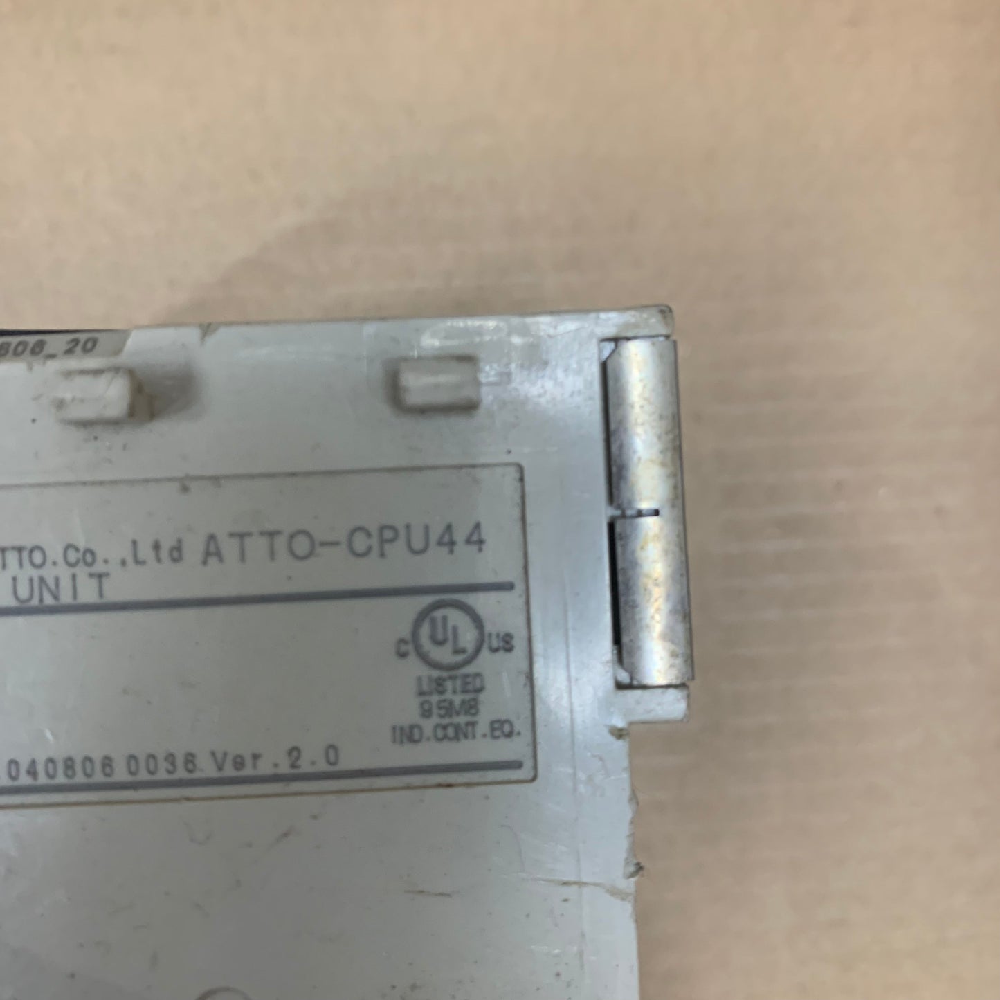 OMRON ATTO CONTROLSYS CPU UNIT ATTO-CPU44