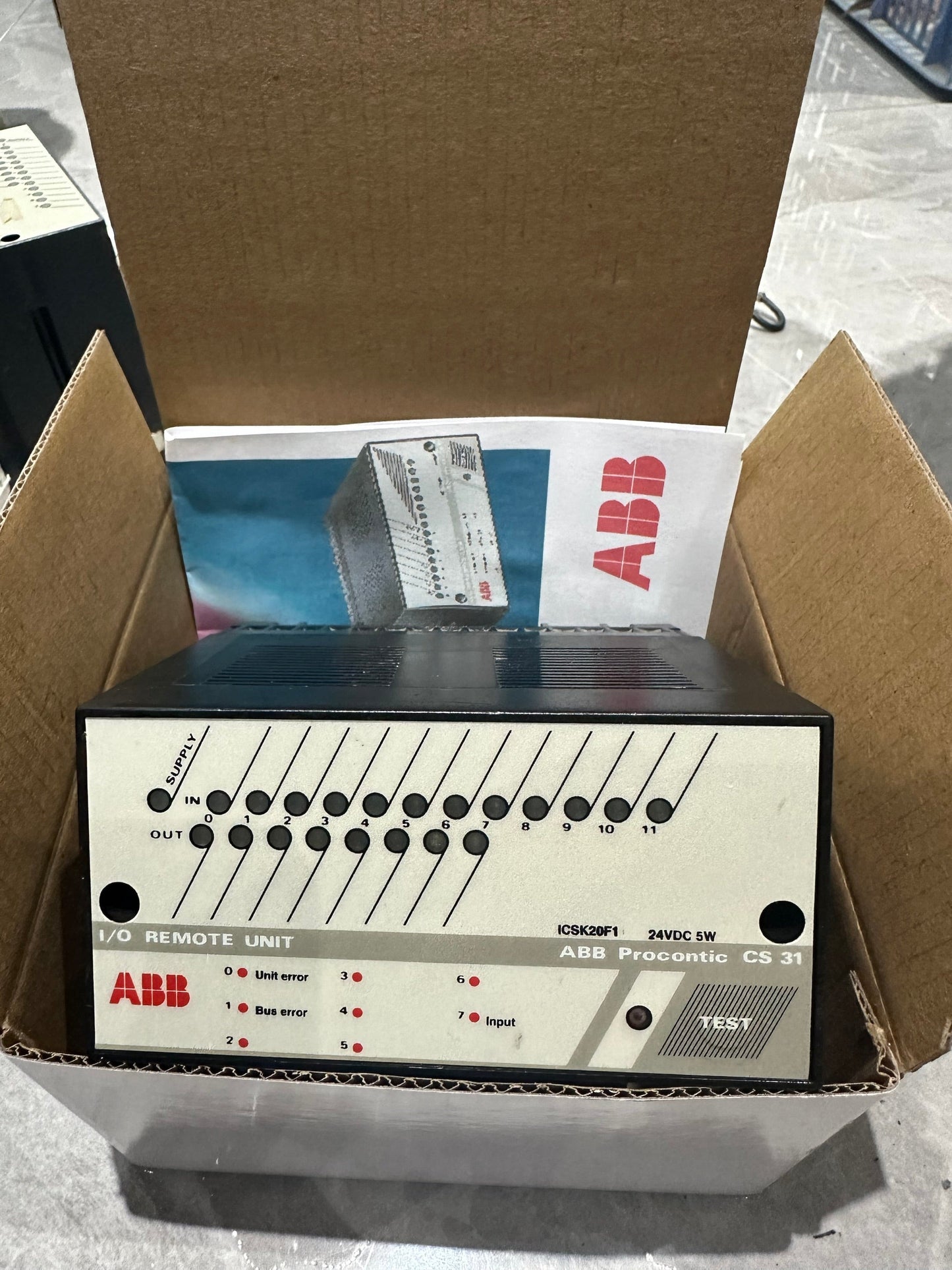 ABB ICSK20F1 Procontic CS 31 I/O Remote Unit