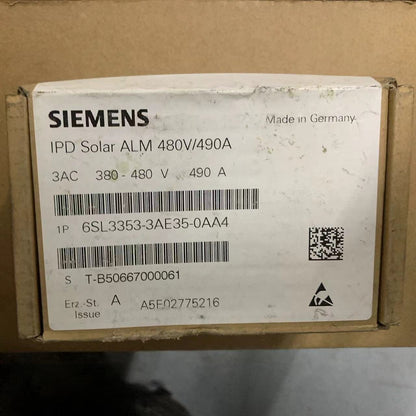 SIEMENS 6SL3353-3AE35-0AA4 S120 inverter IPD board