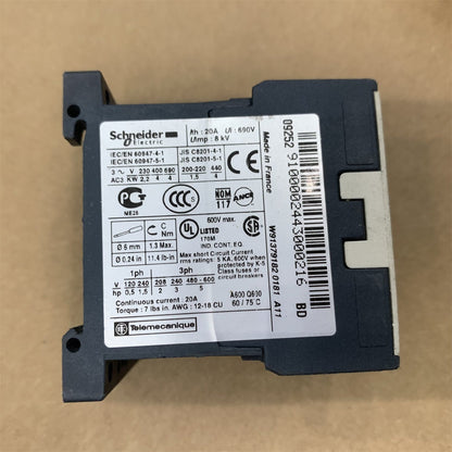 LP1K0910BD3 DC24V Schneider  Plc Module