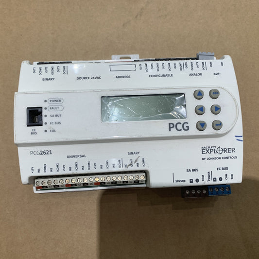 Johnson PCG2621 Programmable Controller