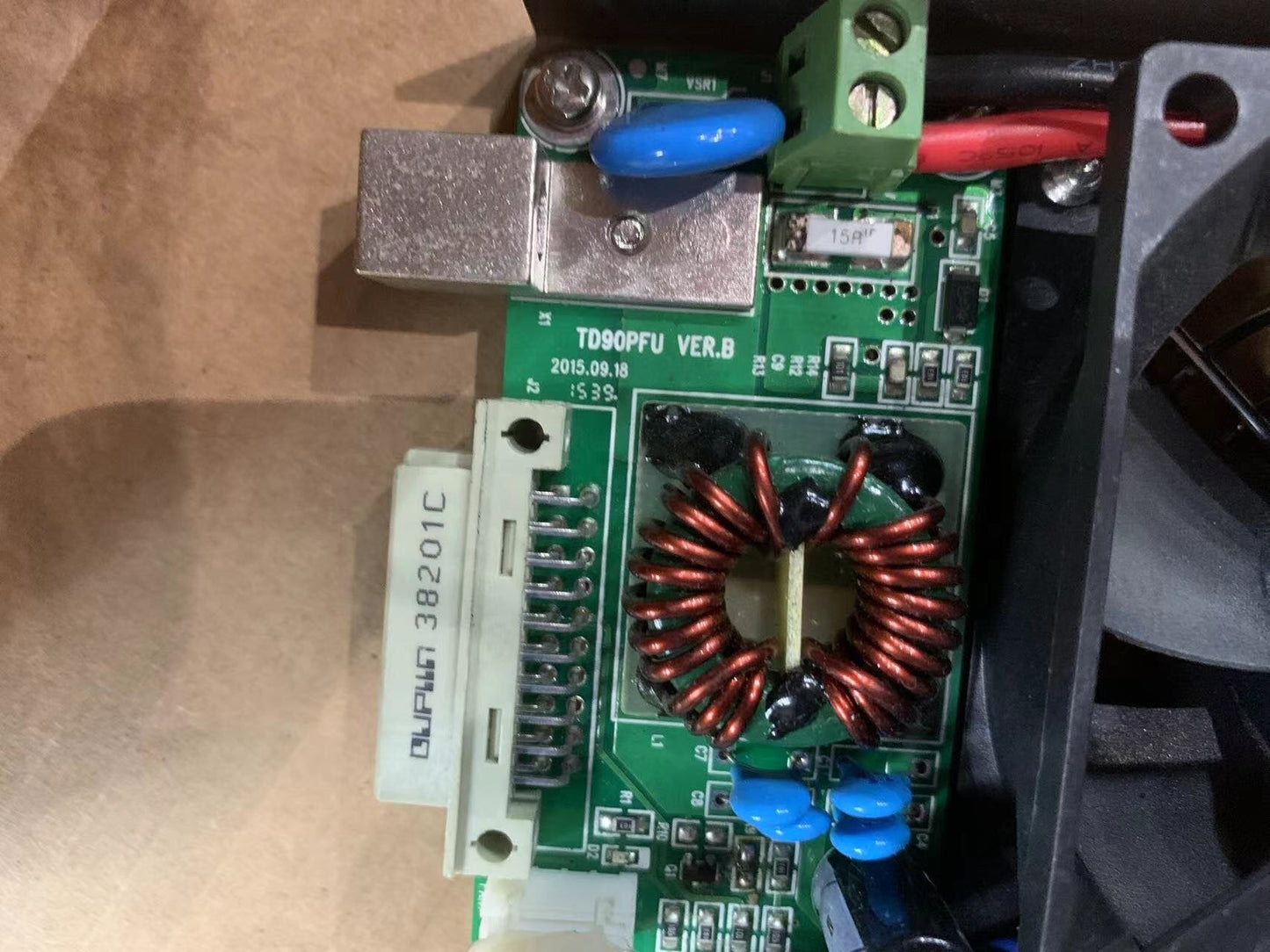 TD9OPFU 8100 Fan power board