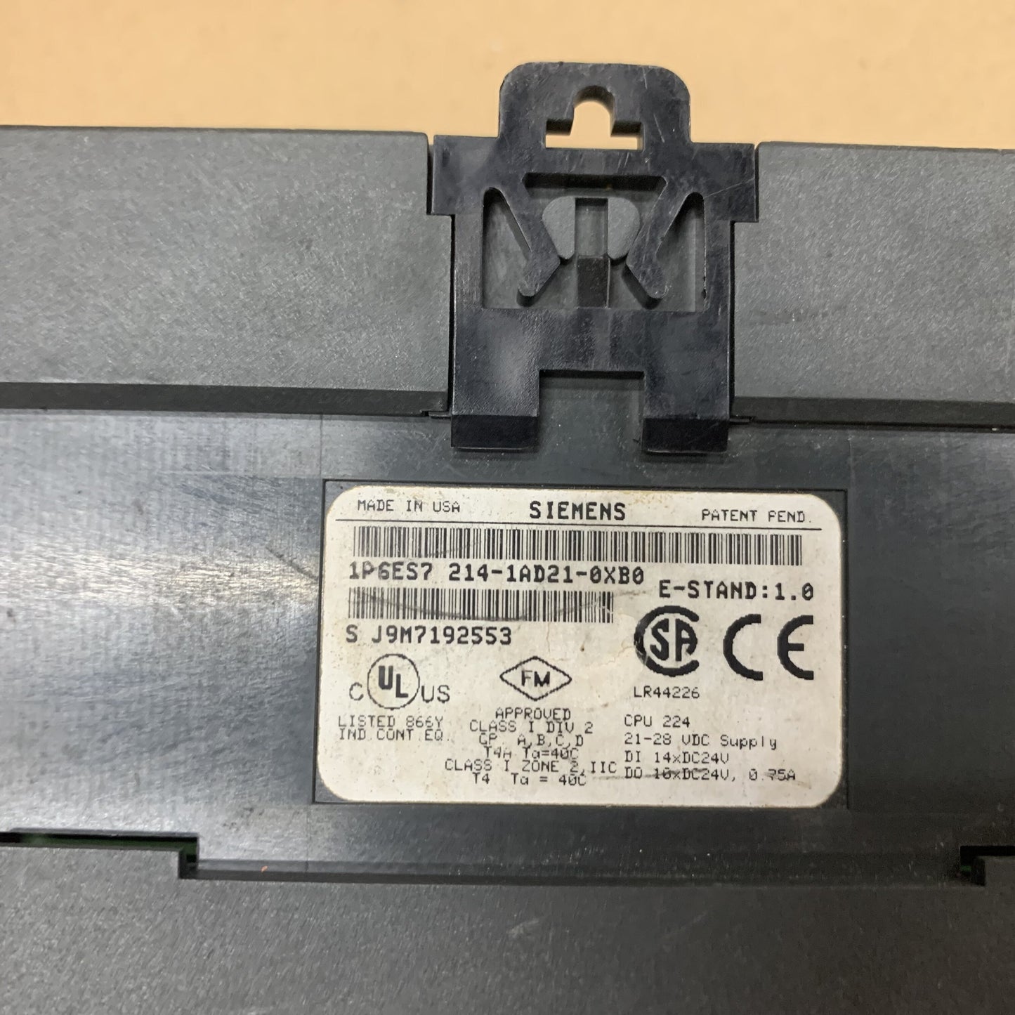 6ES7214-1AD21-0XB0 Siemens simatic S7-200 Module