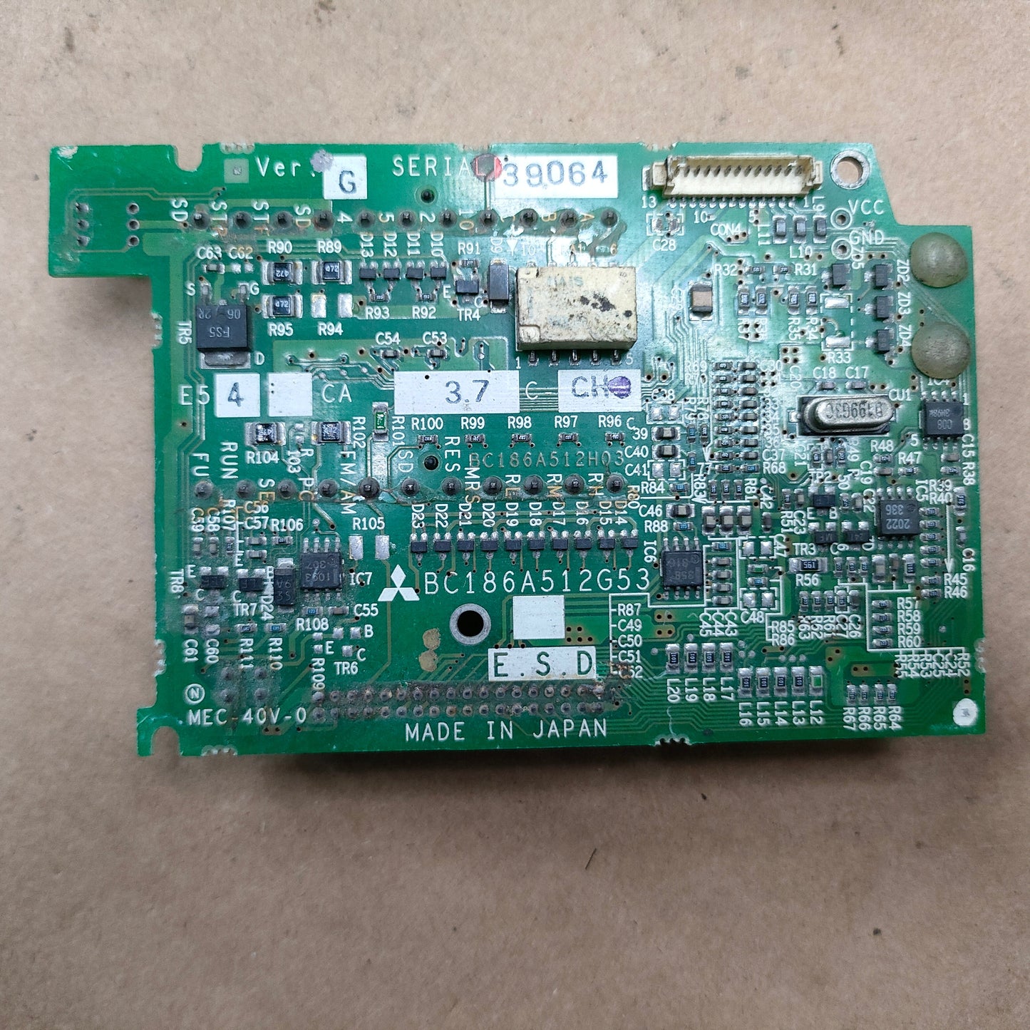 Mitsubishi Electric BC186A512G53 Circuit Board