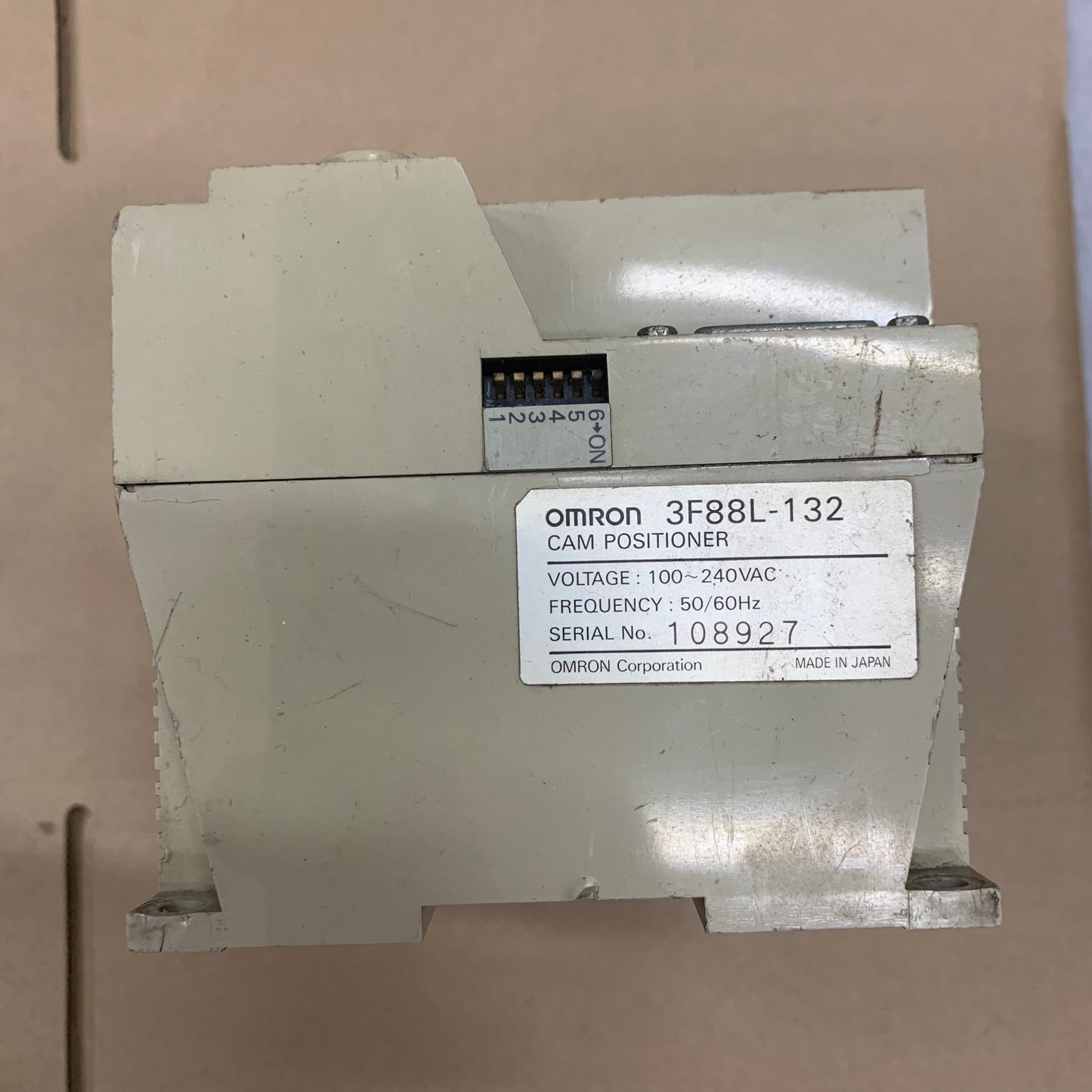 OMRON 3F88L-132 controller