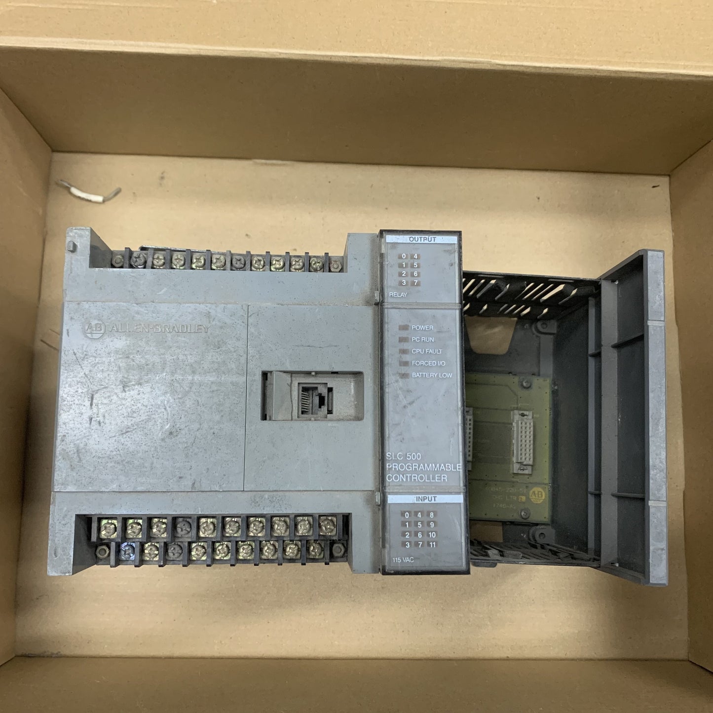 ALLEN BRADLEY 1746-A2 PLC RACK