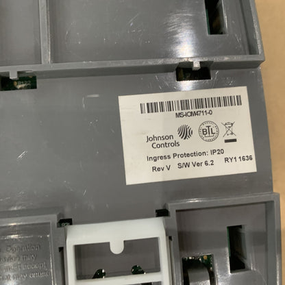 JOHNSON CONTROLS MS-IOM4711-0