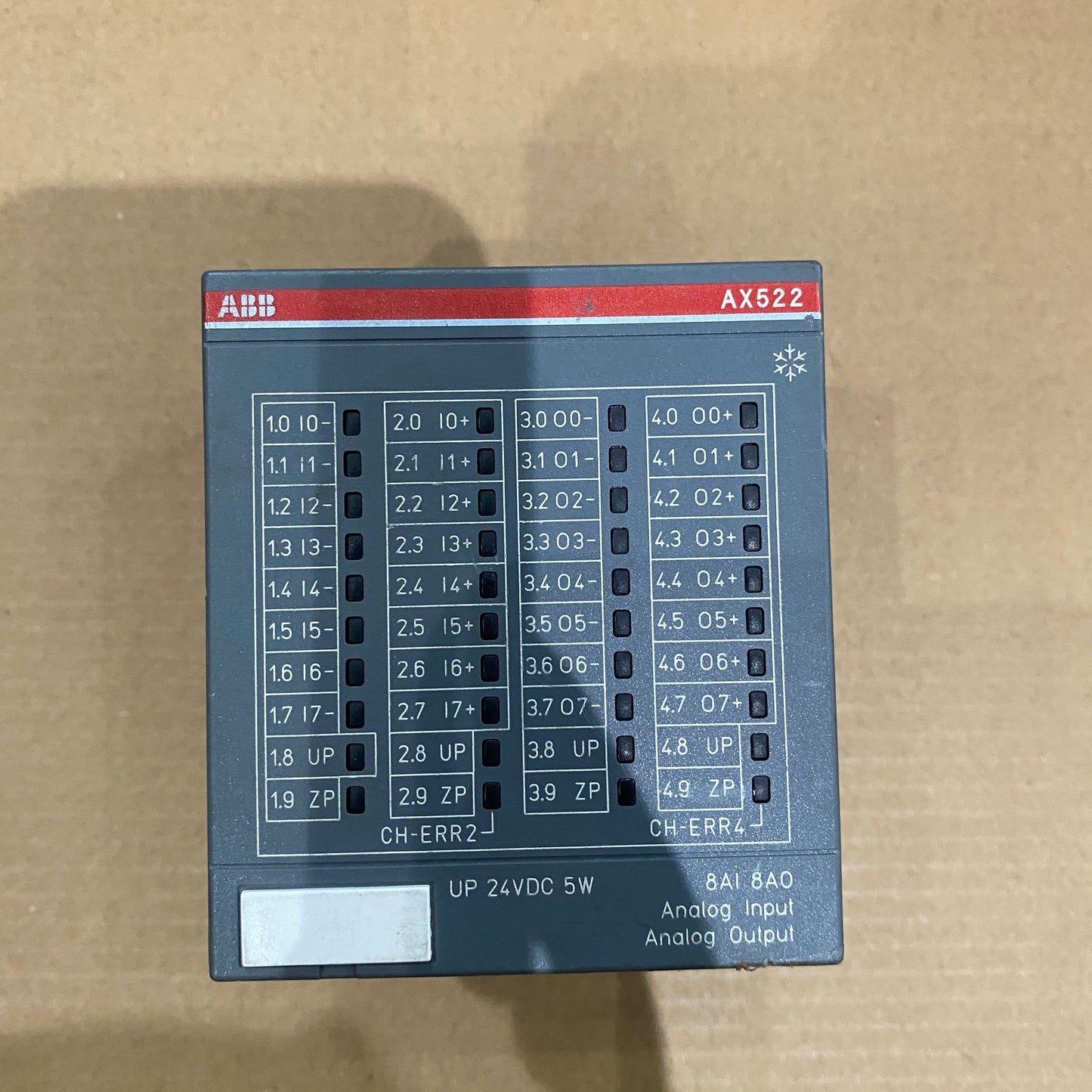 ABB AX522-XC 1SAP450000R0001 Analog Input/Output Module