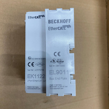 Beckhoff EK9000 EK1122 EL9011 Modules