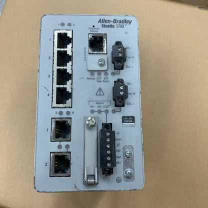 ALLEN BRADLEY 1783-BMS06TGL STRATIX 5700 ETHERNET MANAGED SWITCH