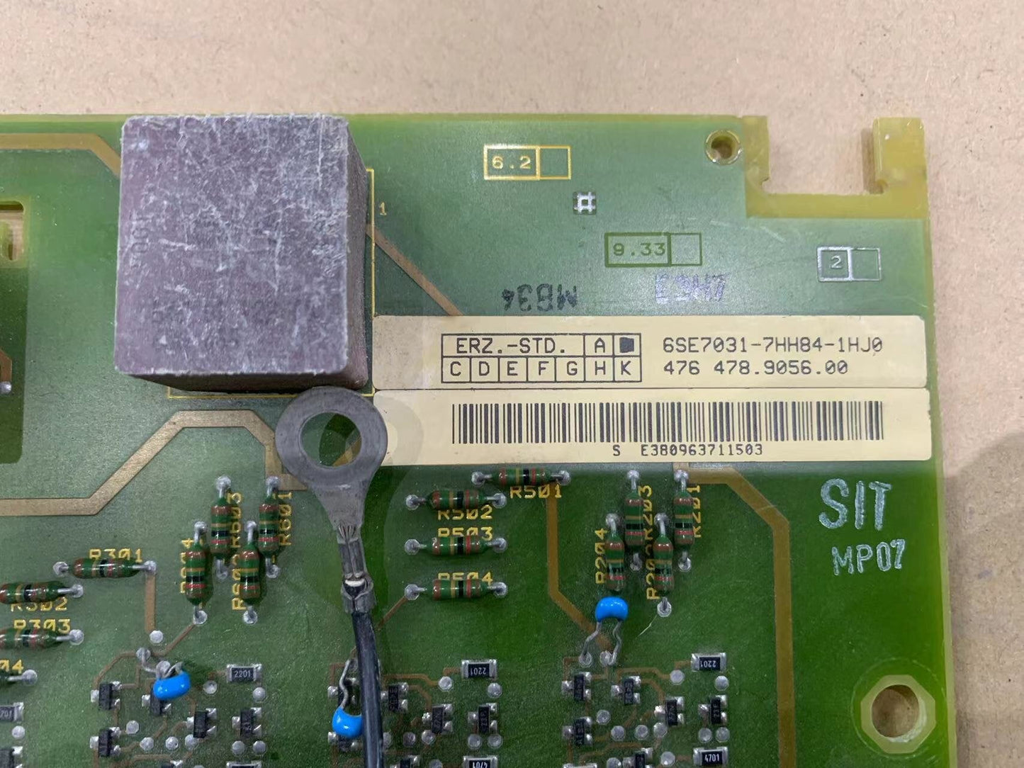 Siemens 6SE7031-7HH84-1HJ0 SIMOVERT Masterdrives Control PCC Board