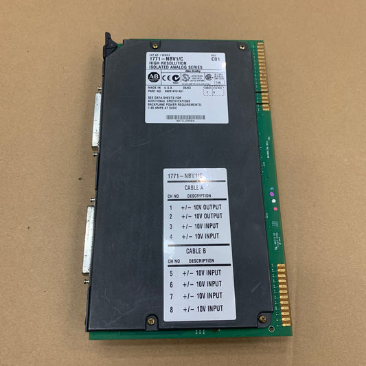 Allen Bradley 1771-NBV1 High Resolution Isolated Analog Module Ser C