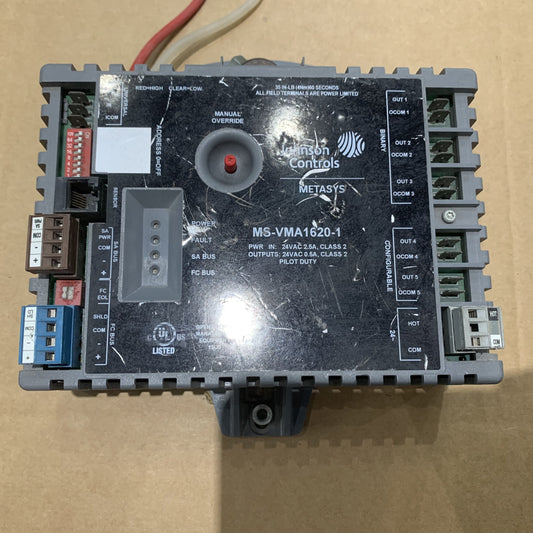 JOHNSON CONTROLS MS-VMA1620-1 MSVMA16201