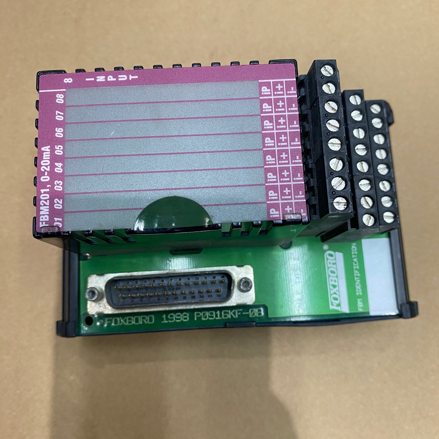 FOXBORO P0916KF-0B OUTPUT MODULE