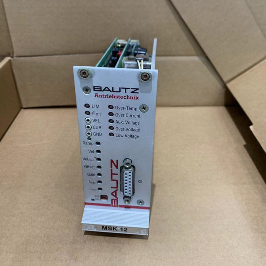 Bautz MSK12-10-000-QA AC Servo Amplifier