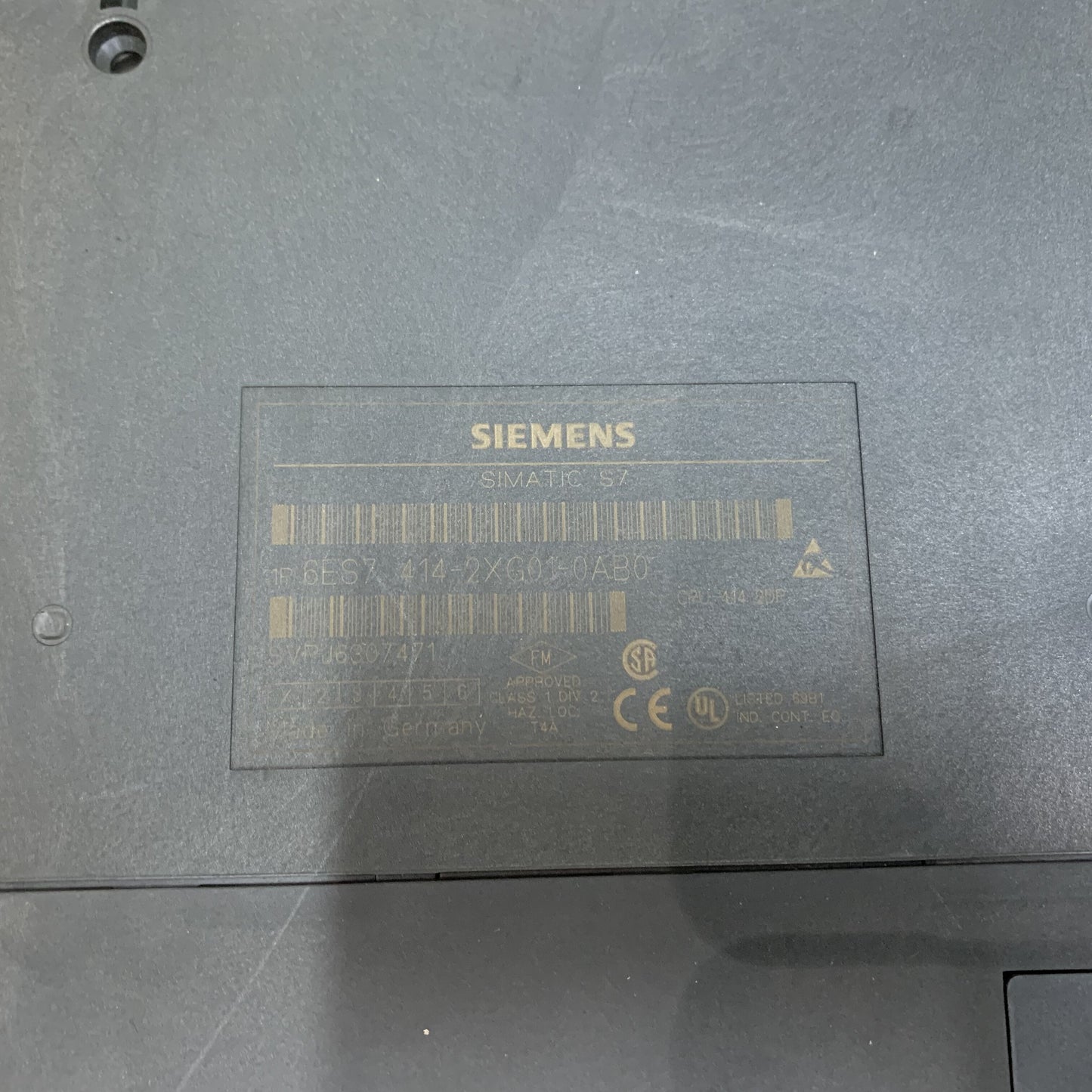 Siemens SIMATIC S7 6ES7414-2XG01-0AB0 CPU