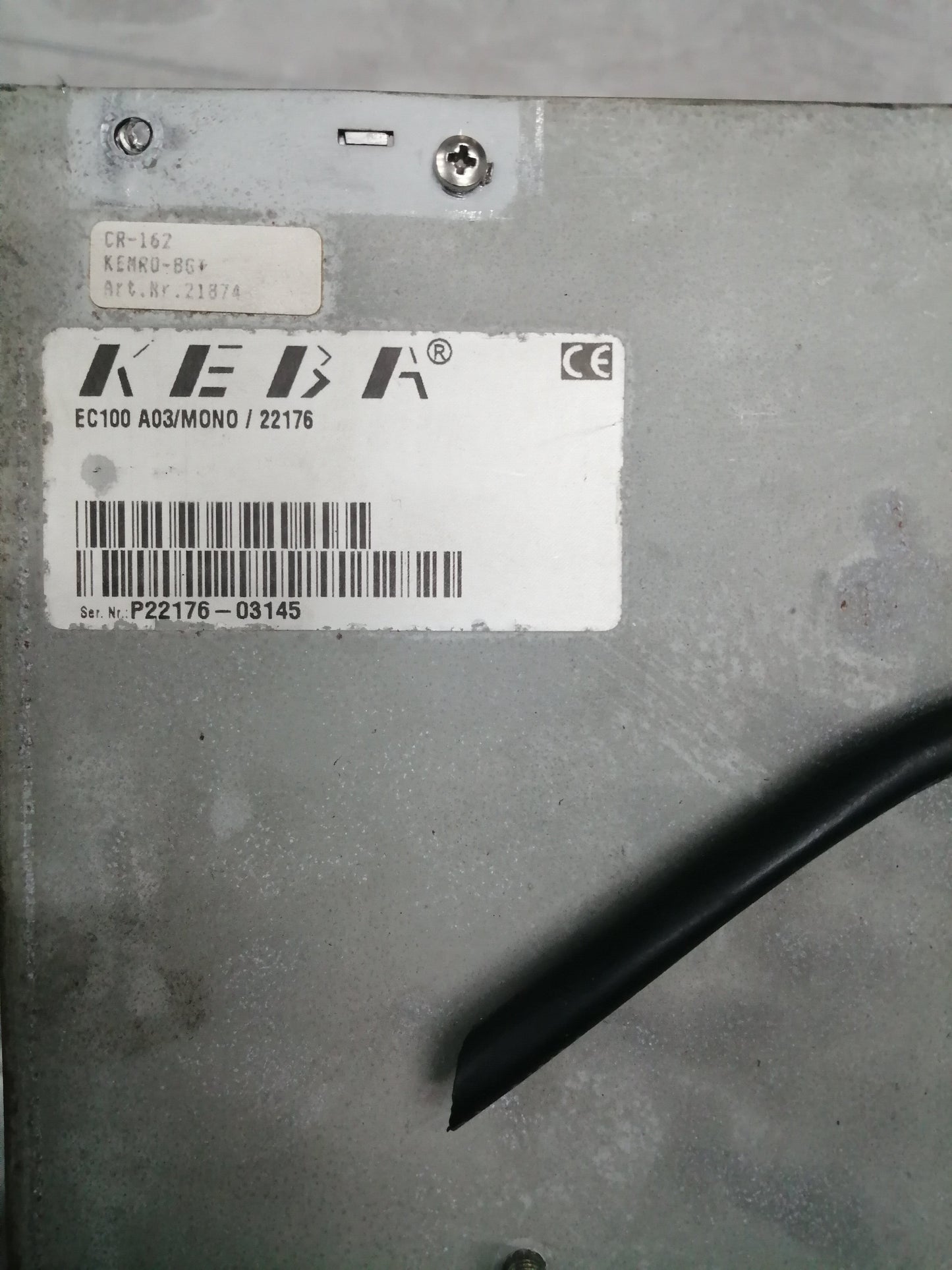 KEBA EC100 A03/MONO/22176 angel card slot rack