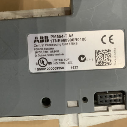 ABB 1TNE968900R0100 PM554-T A5 CPU Module