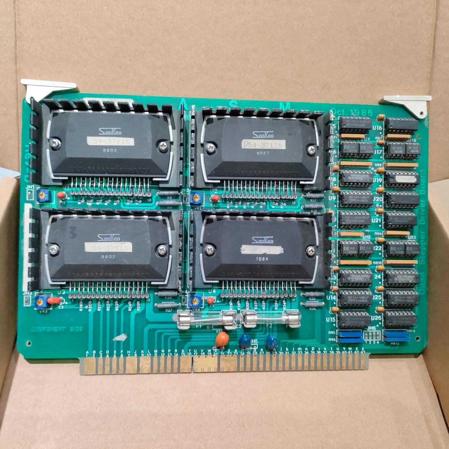 ASM 64-20166 Quad Stepper Driver Board