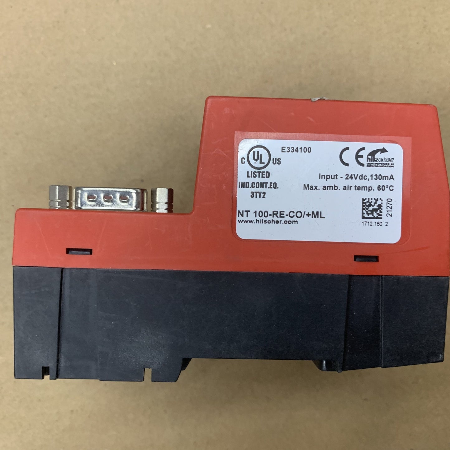 Hilscher NT 100-RE-CO/+ML Import conversion module