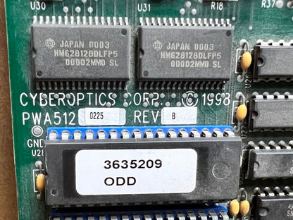 CyperOptics Corporation PWA512 Board