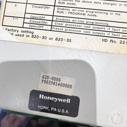 Honeywell 620-0086 PLDM Parallel Link Drive Module