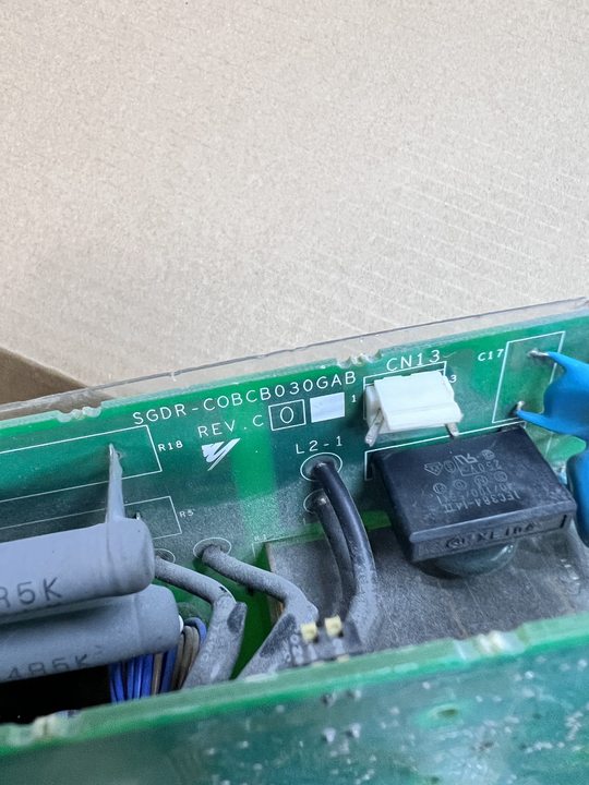 Yaskawa Electric SGDR-COBCB030GAB Power Supply Board