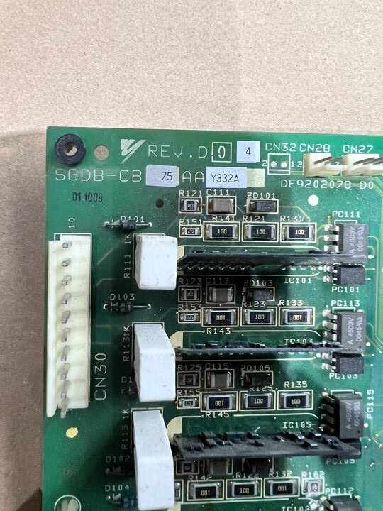 Yaskawa SGDB-CB75AA Power Board