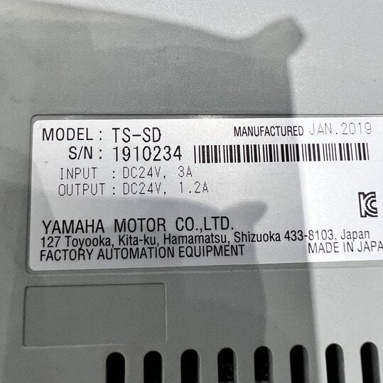 Yamaha TS-SD Single Axis Robot Driver