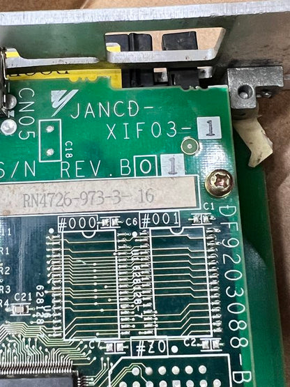 YASKAWA JANCD-XIF03-1 VME MODULE