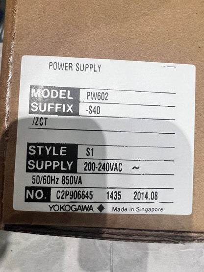 YOKOGAWA PW602-S40 POWER