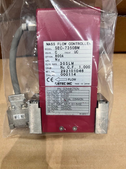 HORIBA STEC SEC-7350BM MASS FLOW CONTROLLER