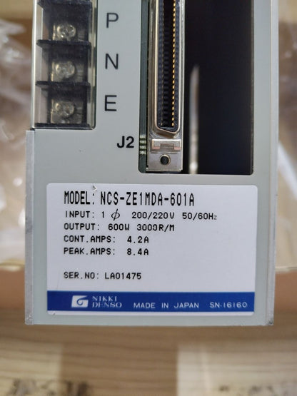 Nikki Denso NCS-ZE1MDA-601A AC SERVO CONTROL