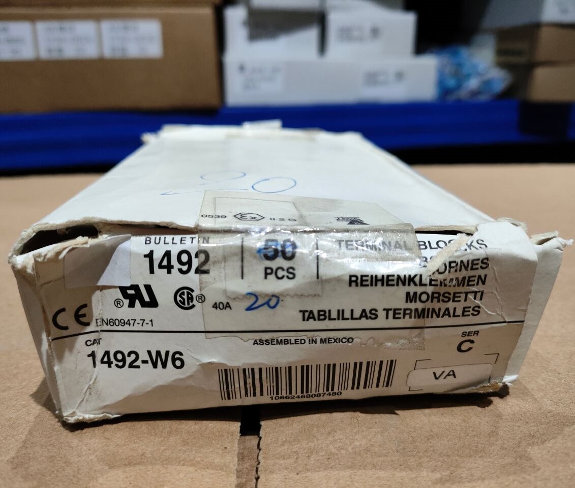 ALLEN-BRADLEY 1496-W6 Terminals