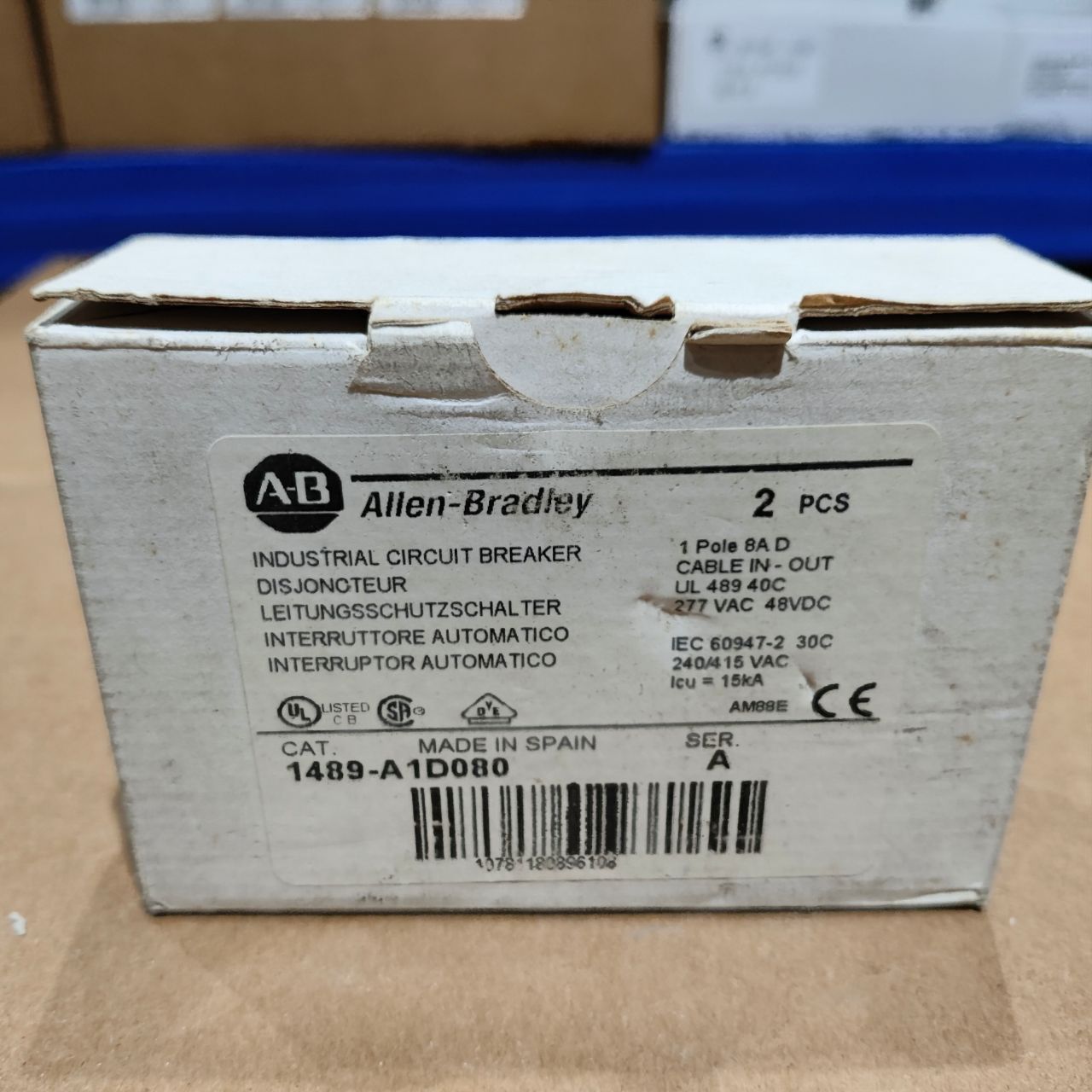 Allen-Bradley 1489-A1D080 Circuit Breaker