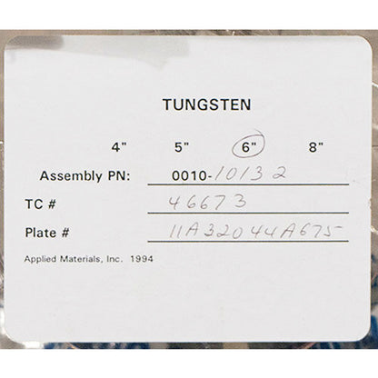 Applied Materials 0010-10132 Semiconductor Receiver Assembly