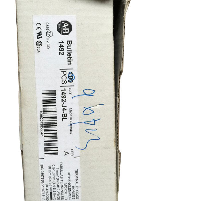 Allen Bradley 1492-J4-BL 319432-B02  parts