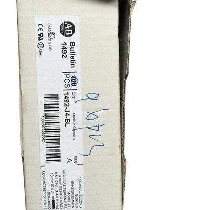 Allen Bradley 1492-J4-BL 319432-B02  parts