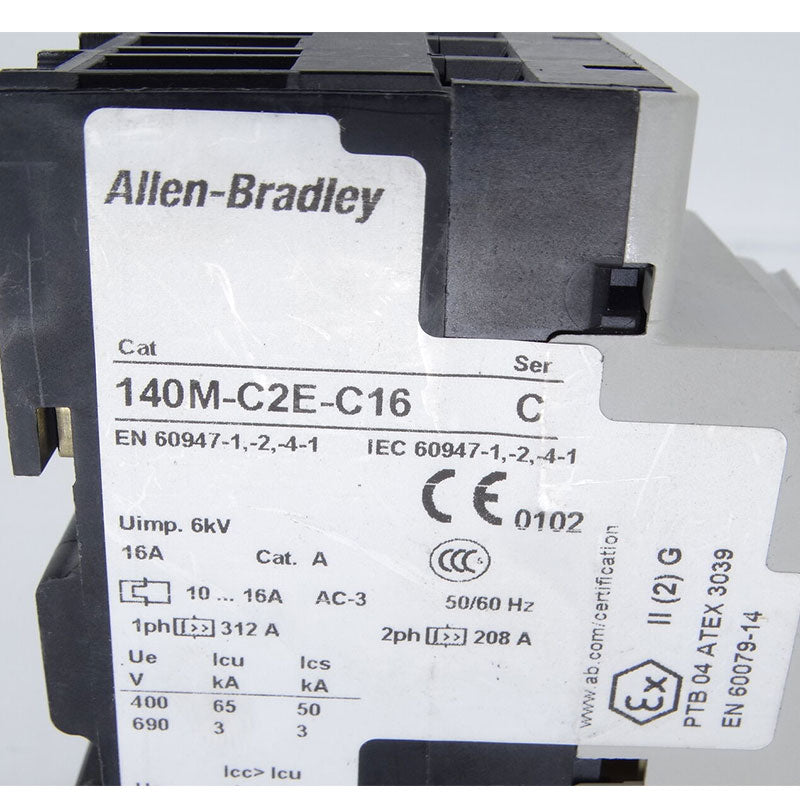 Allen Bradley  140M-C2E-C16  Circuit breaker