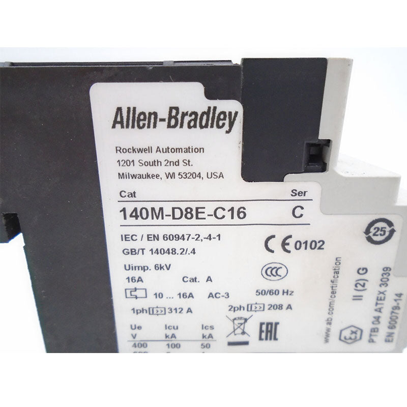 Allen Bradley 140M-D8E-C16/C  breaker