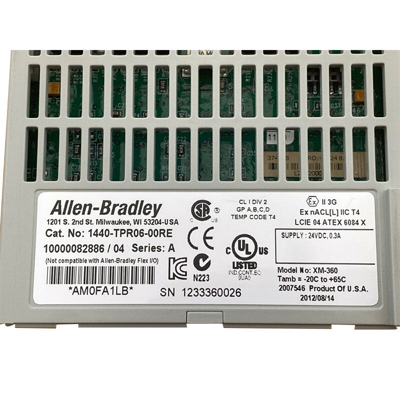 Allen Bradley 1440-TPR06-00RE  1492-SP1C500  PLC module