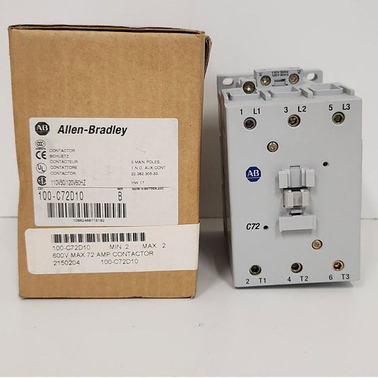 Allen Bradley 100-C72D10  100-C72*00 B  version  contactor