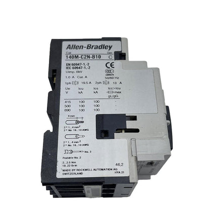 Allen Bradley  140M-C2N-B10  Circuit breaker