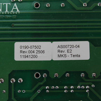 Applied Materials  0190-07502 AS00720-04 Board Card - Pulingma Automation