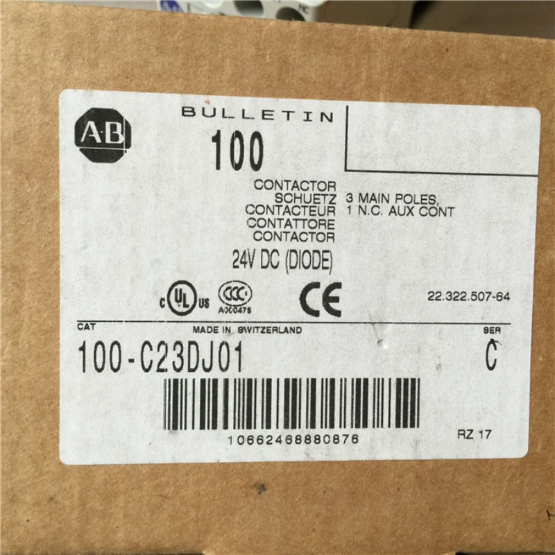 Allen Bradley 100-C23DJ01 100-C23D*01 C  version contactor