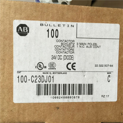 Allen Bradley 100-C23DJ01 100-C23D*01 C  version contactor