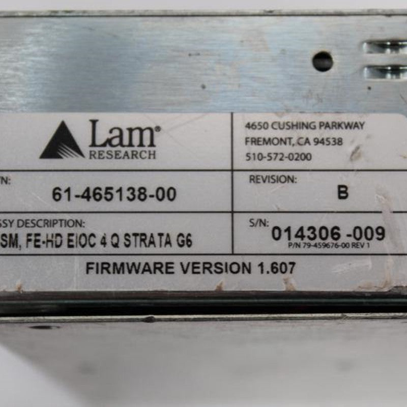 Lam Research 61-465138-00 REV.B Controller