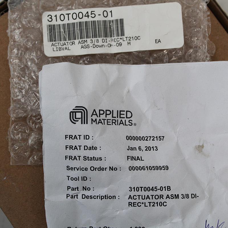 Applied Materials  310T0045-01 310T0045-01B Semiconductor Accessories - Pulingma Automation