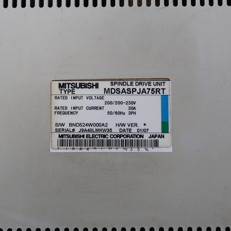 Mitsubishi MDSASPJA75RT 200-230V 30A Servo Driver - Pulingma Automation